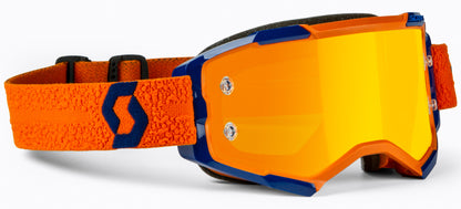 Fury Goggle Grey/Orange Orange Chrome Works