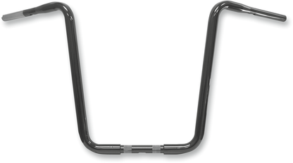 LA CHOPPERS 1-1/4" Handlebar - Ape Hanger - 18" - TBW - Black LA-7310-18B