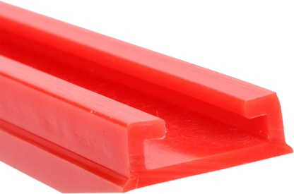 GARLAND Red Replacement Slide - UHMW - Profile 25 - Length 56.89" - Yamaha 25-5689-3-01-02