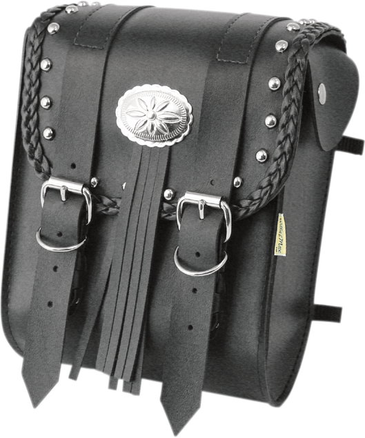 WILLIE & MAX LUGGAGE Warrior Sissy Bar Bag - Black 58431-00