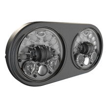 Adaptive Led Headlight For `98 13 Road Glide Black