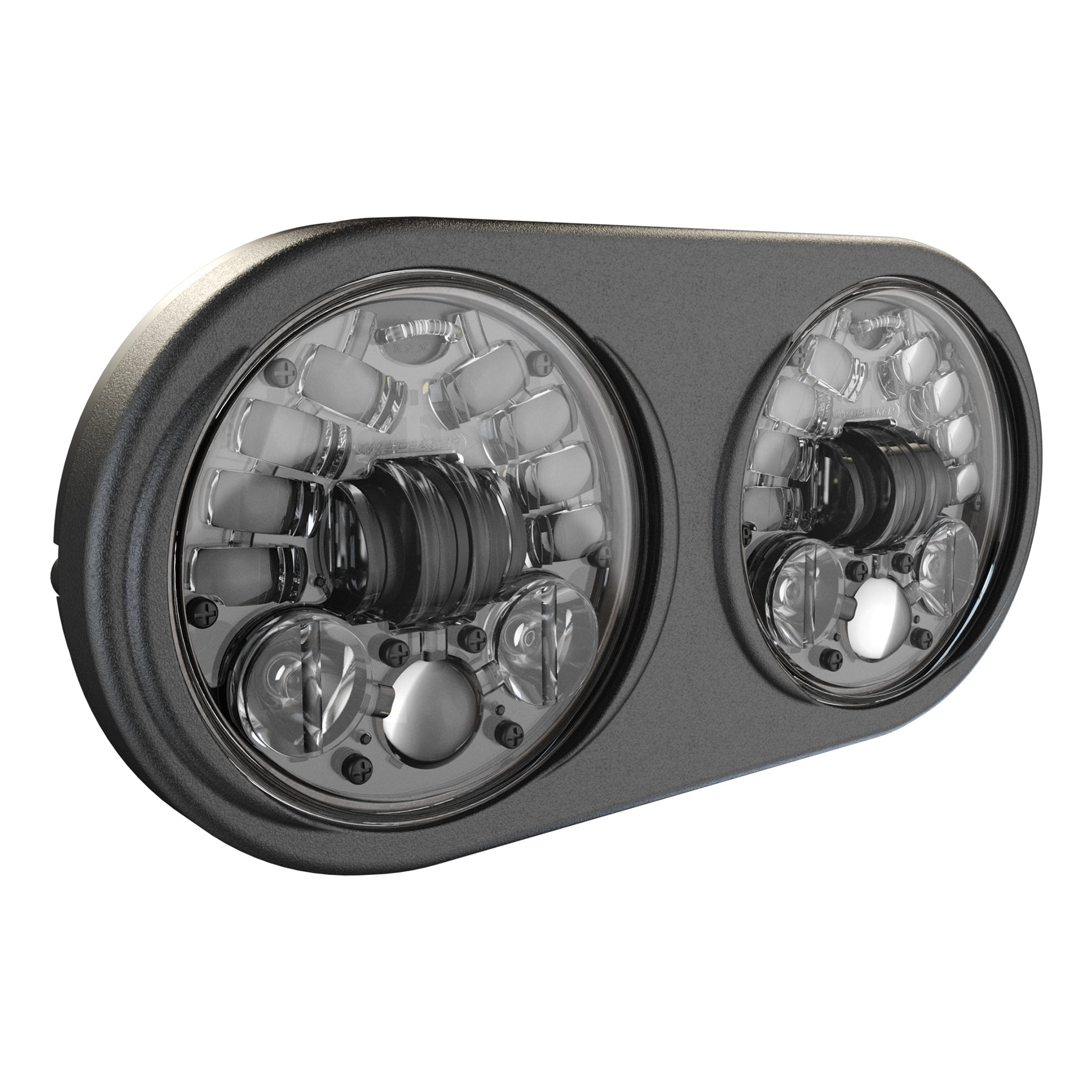 8692 Led Headlight Dual 5.75" Blk Bezel