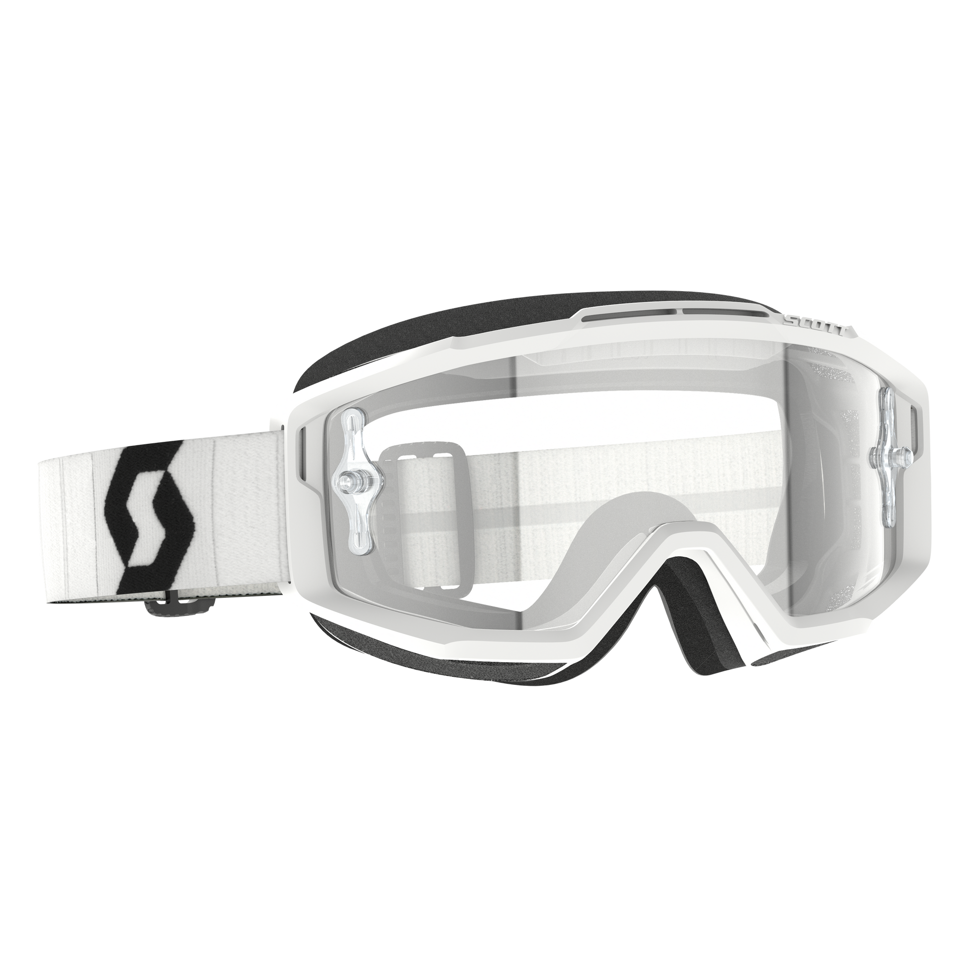 Split Otg Goggle Wht/Blk Clear Wrk