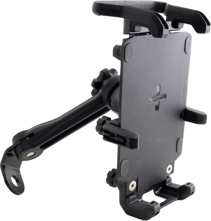 Armor Charger Phone Mount W/Visor Black
