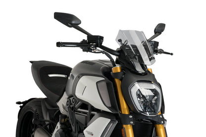 PUIG New Generation Sport Windscreen for Ducati Diavel 1260 / S