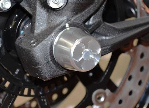 DBK Special Parts (Ducabike) Tri Blade Front Axle Slider for Ducati Panigale and Diavel