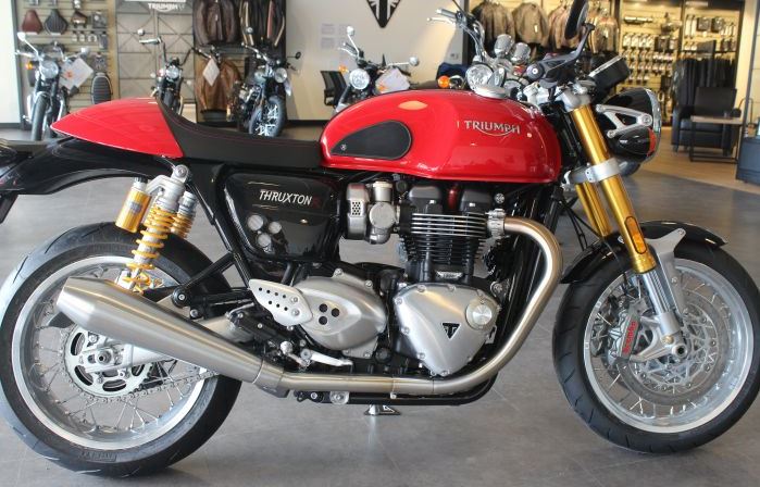 TechSpec Tank Grip Pads for the Triumph Thruxton 1200 (2013+)