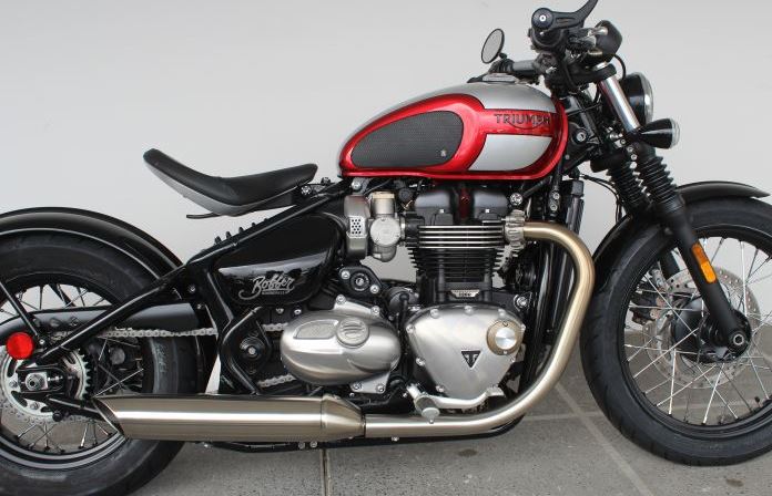 TechSpec Tank Grip Pads for the Triumph Bobber (2016+)