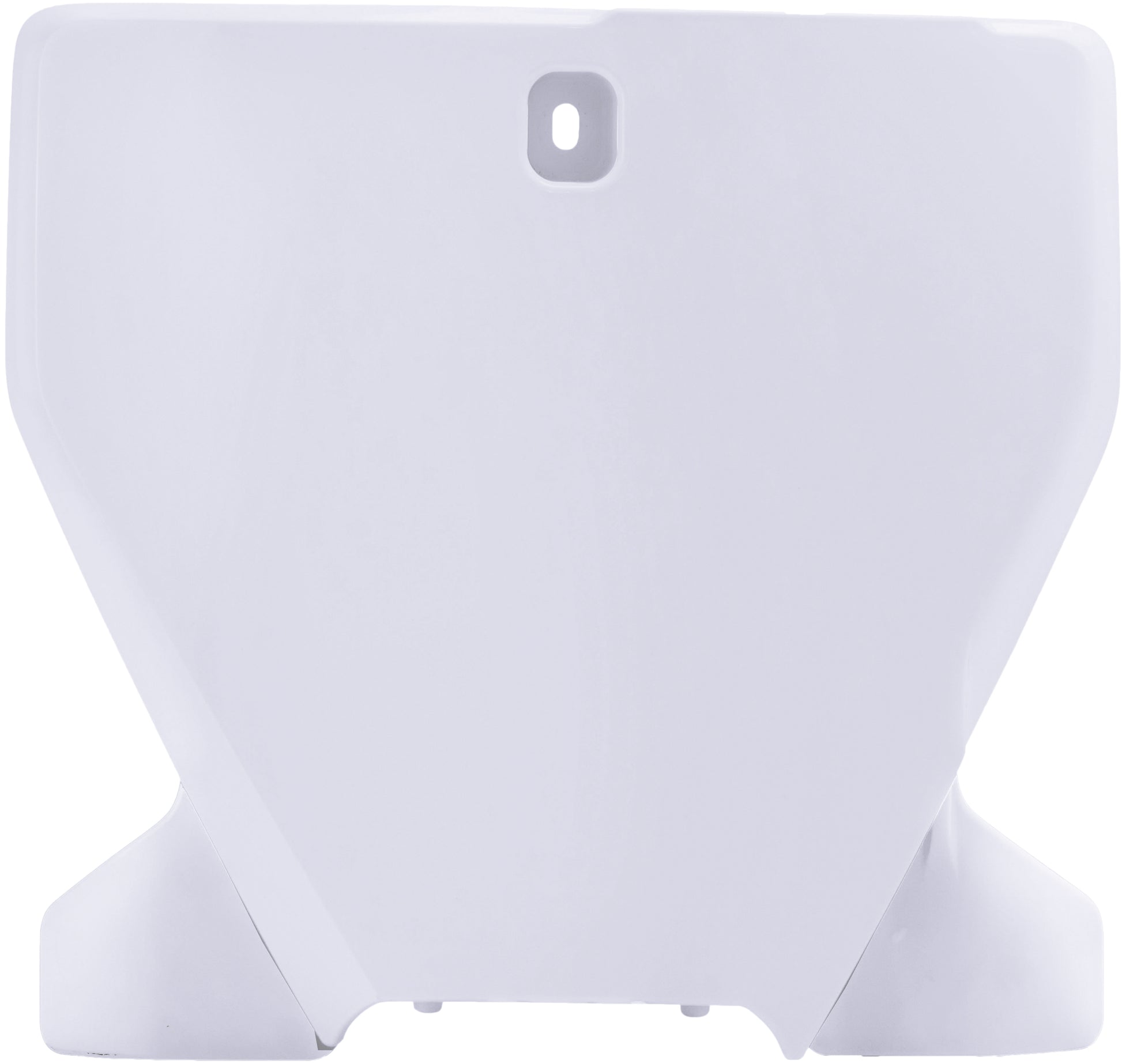 Front Number Plate White