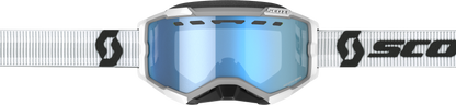 Fury Goggle Snow Cross White W/Blue