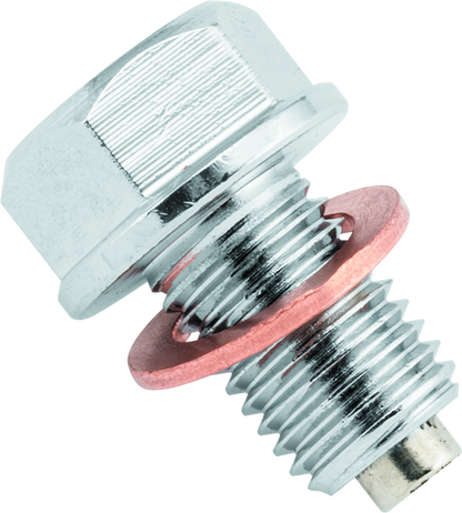 BikeMaster Magnetic Oil Drain Plug 10x1.25mm - Stainless