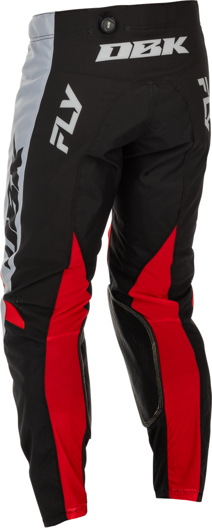 Kinetic Dbk Pants Grey/Black/Red Sz 30