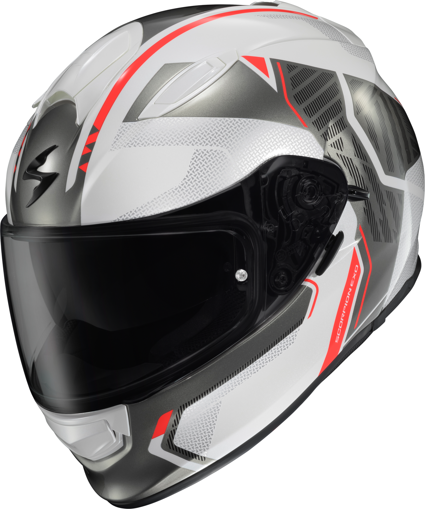 Ryzer Full Face Helmet Switch White/Grey Xl