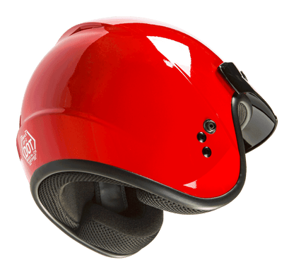 Of 2 Open Face Helmet Red Xs