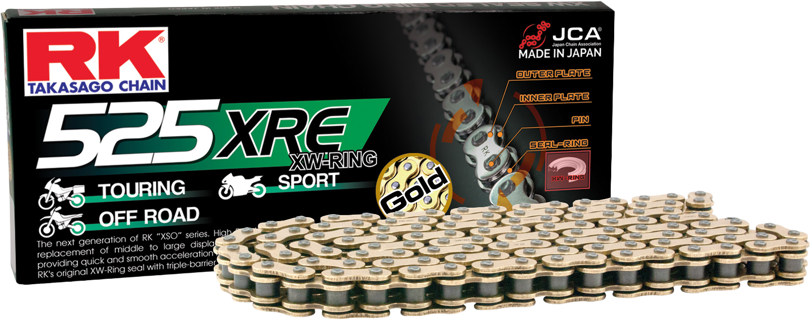 Gb525xre Drive Chain Gold 525 X 120