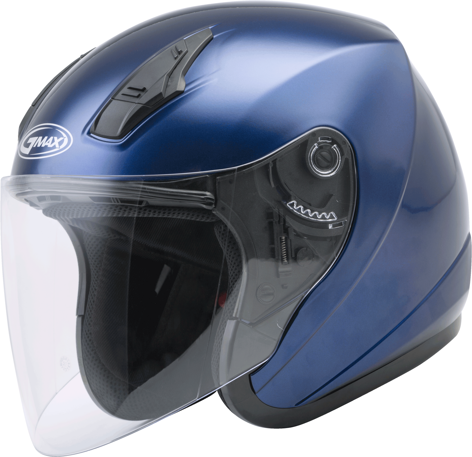 Of 17 Open Face Helmet Blue Sm