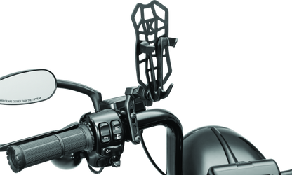 Kuryakyn Free-Flex Device Holder Perch Mount Black