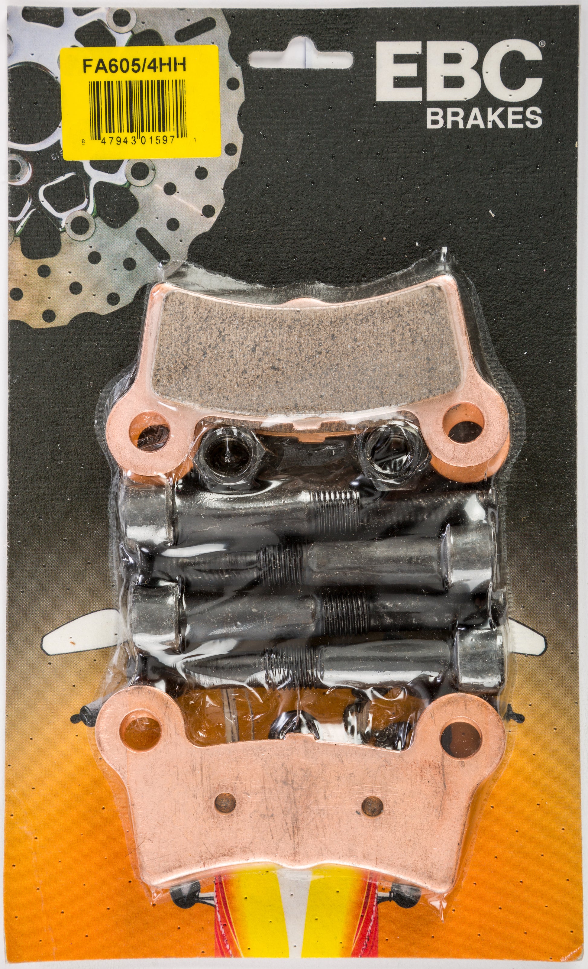 Brake Pads Fa605/4hh Double H Sintered