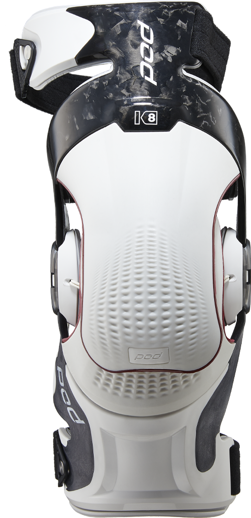 K8 3.0 Knee Brace Carbon (Rt) Carbon/White 2x
