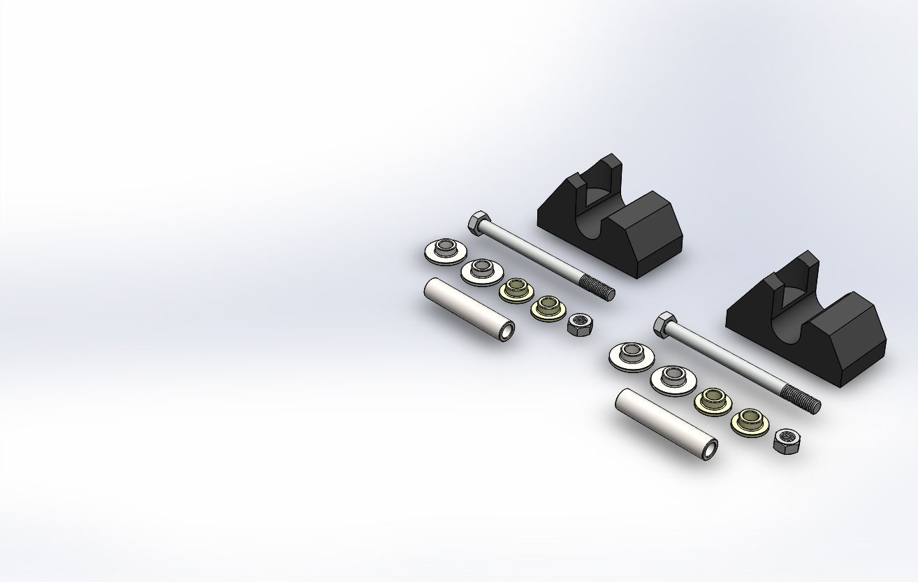 Pr /Sly Dog Mount Kit A/C Yam Pro Chs / Prclm