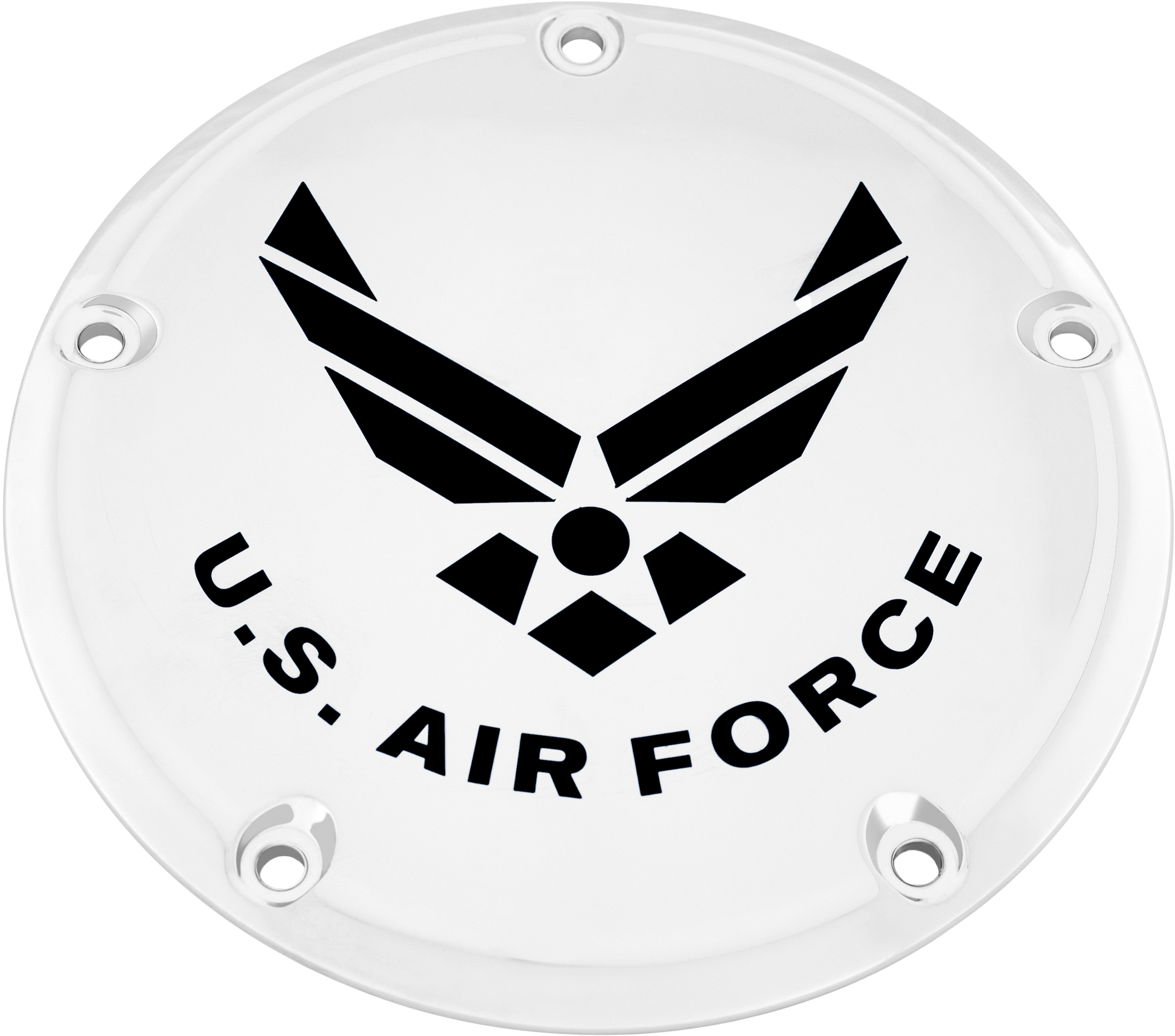 7   Tc Derby Cover Air Force Chrome