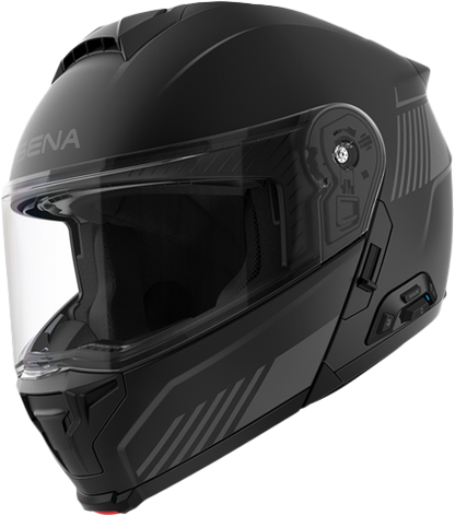 Specter Smart Flip Up Helmet Matte Black 2x