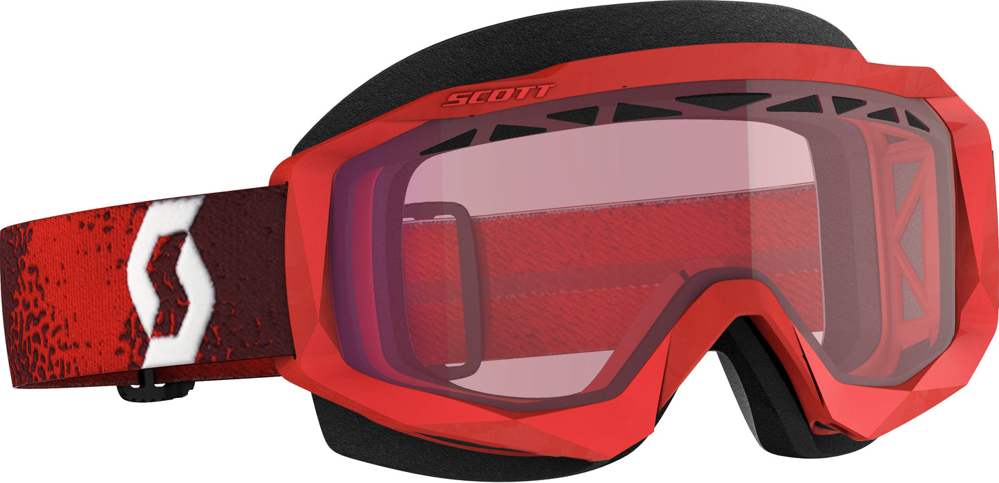 Hustle X Snwcrs Goggle Dark Red/Red Rose