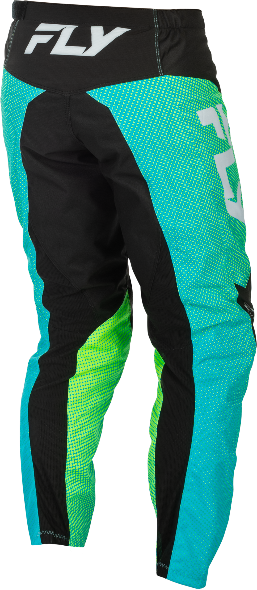 F 16 Pants Aqua/Black/White Sz 38