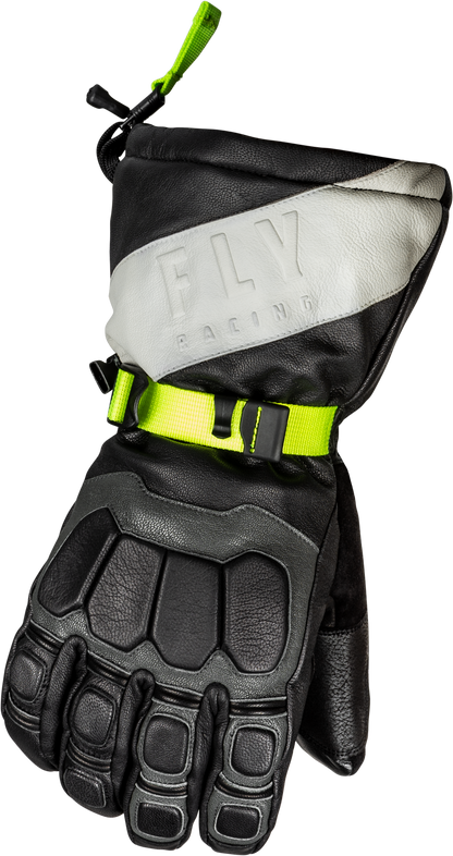 Glacier Gloves Black/Grey/Hi Vis 2x