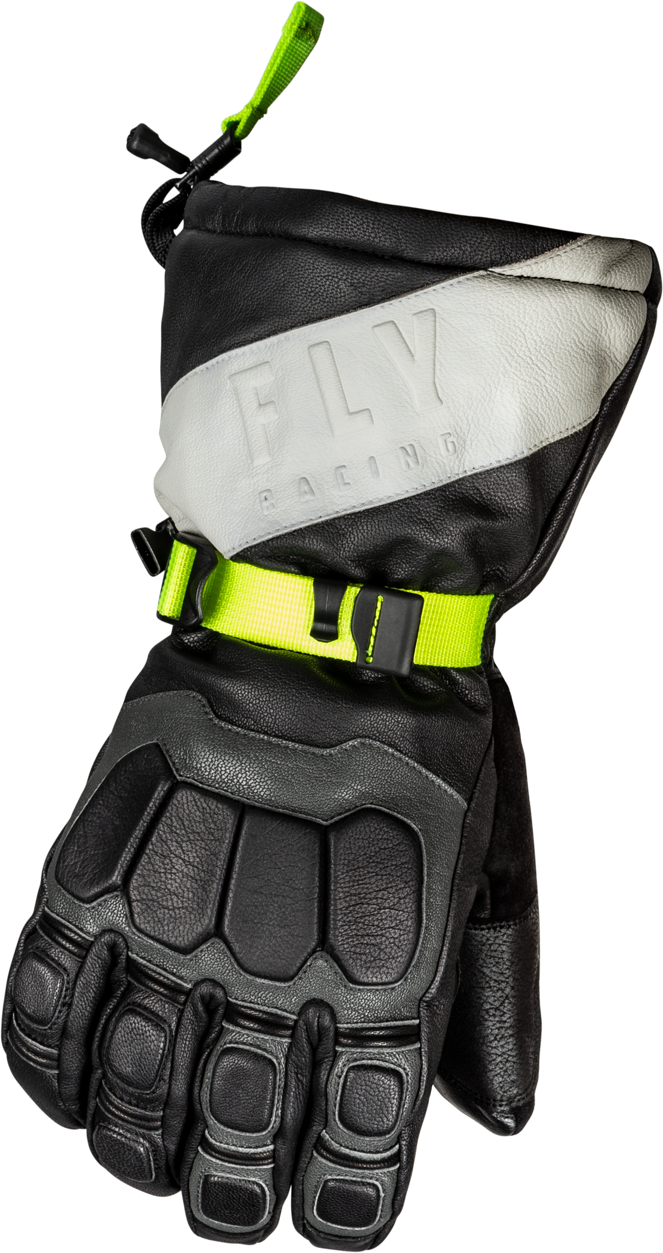 Glacier Gloves Black/Grey/Hi Vis Lg