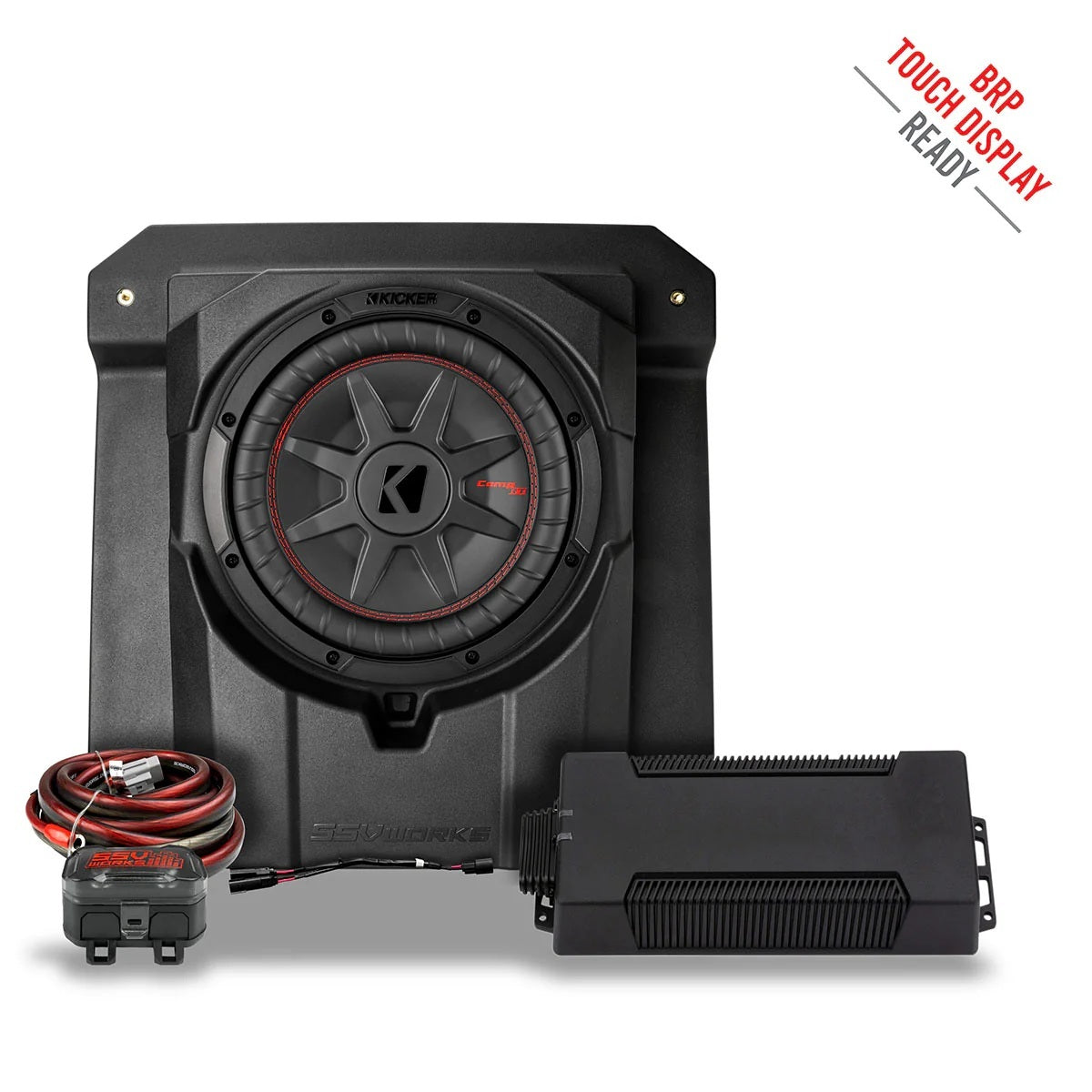 Under Seat 10" Sub W/ Kicker W/ Ssv Sub / Amp