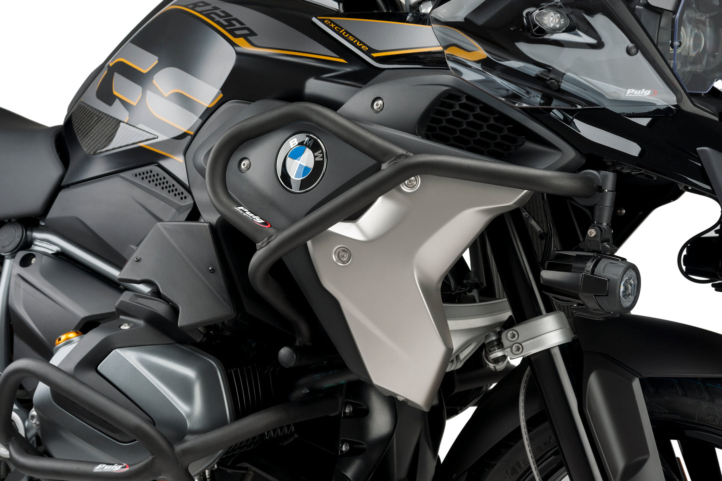 Engine Guards Black Bmw