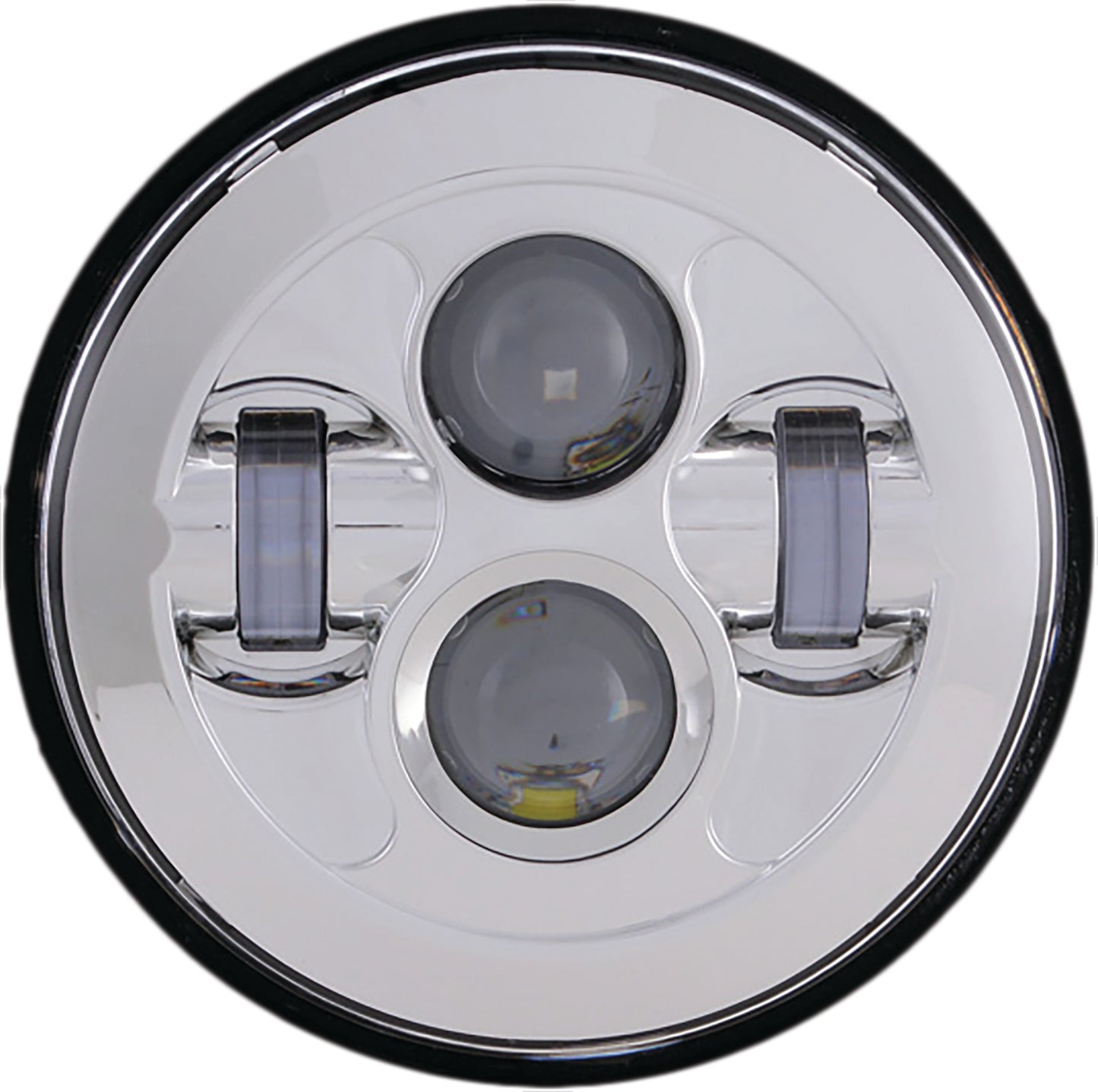 High Definition 7" Led Headlight Chrome