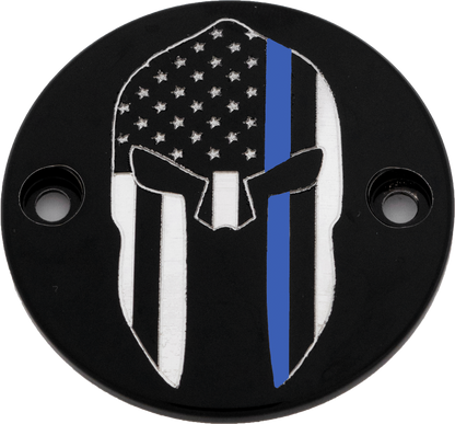 M8 Timer Cover Sparta Blue Line Black