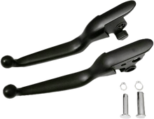 Smooth Lever Set Black Softail 18 23