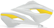 Radiator Shrouds White/Yellow