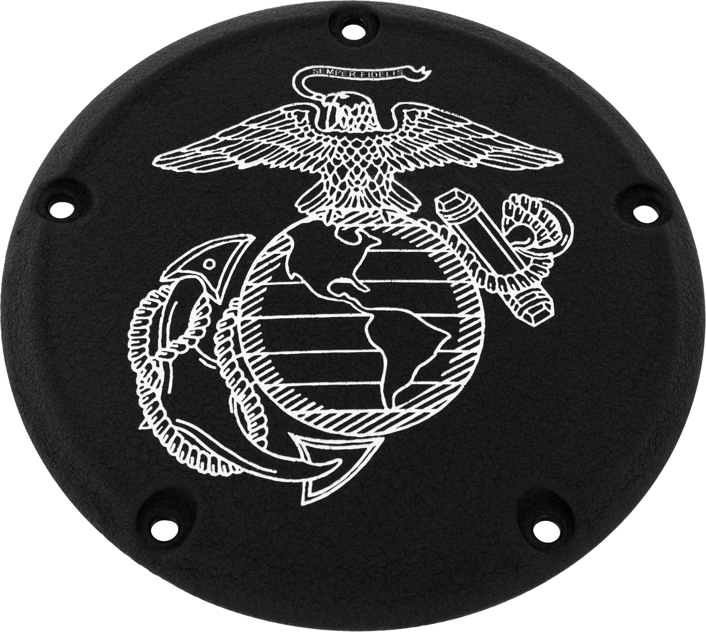 7   M8 Flt/Flh Derby Cover Marine Ega Black