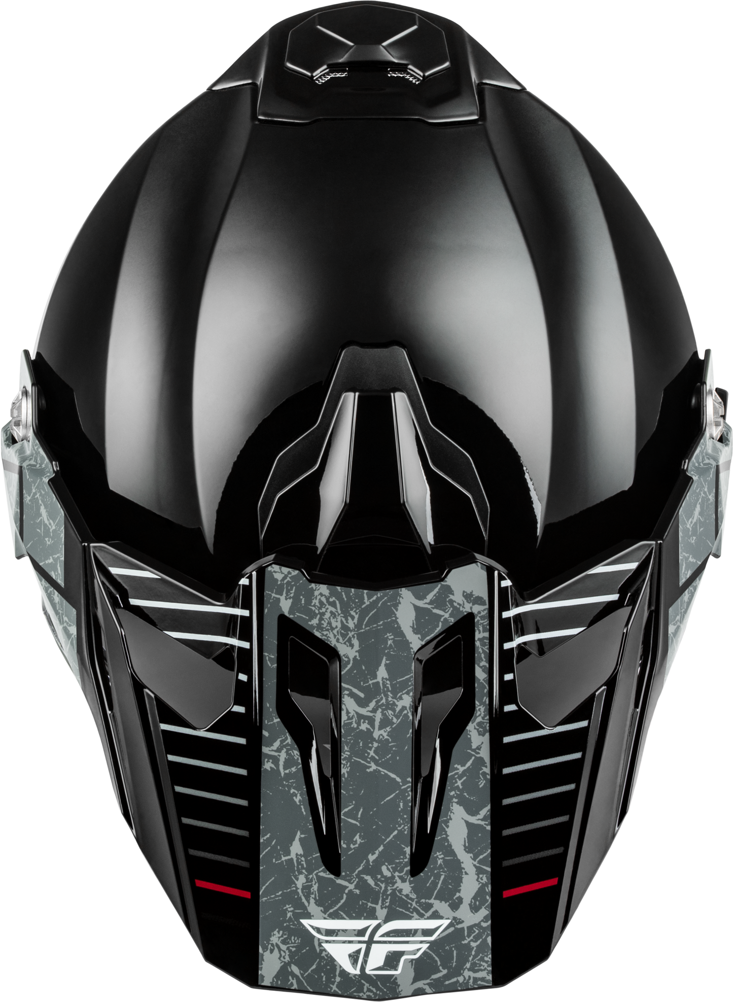 Fly Trekker Granite Helmet Black/Grey 2x