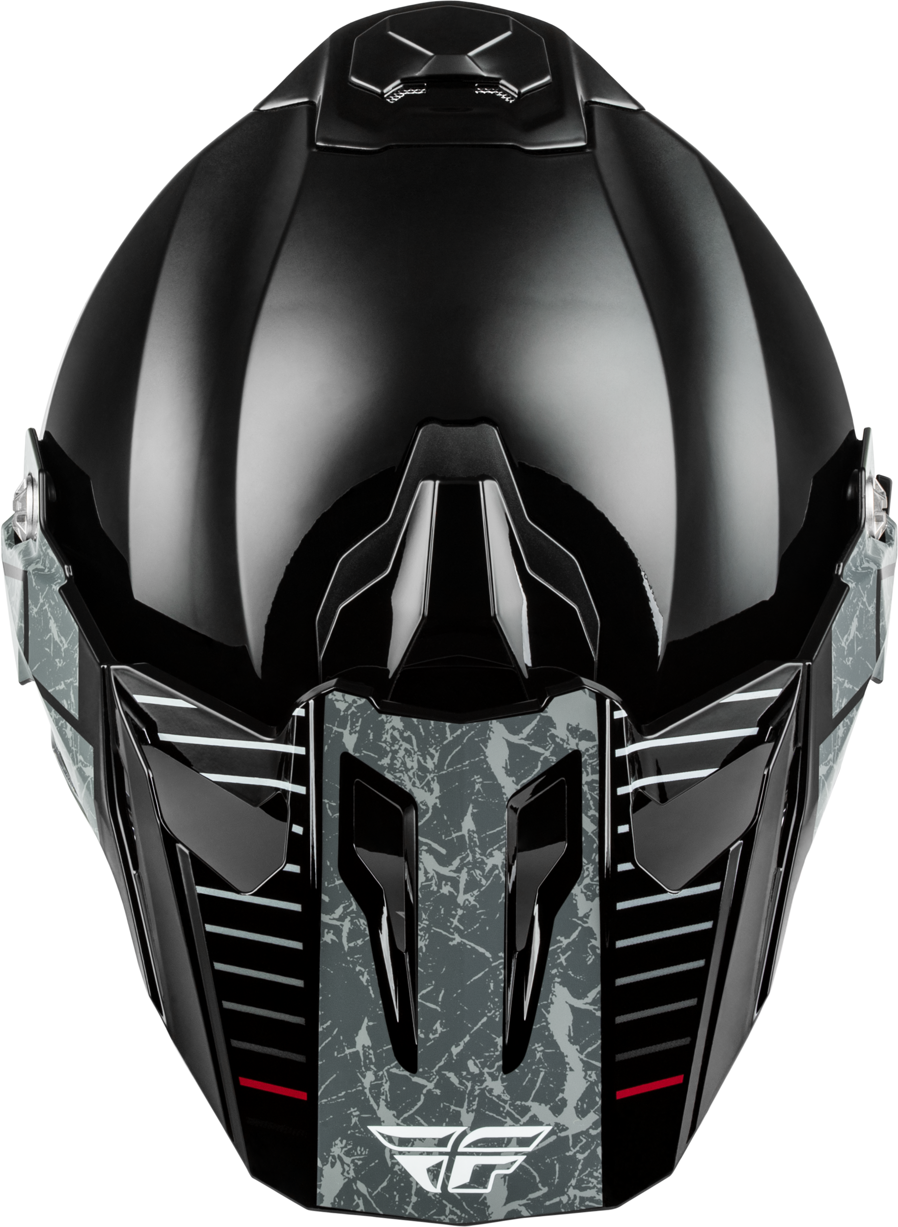 Fly Trekker Granite Helmet Black/Grey 2x