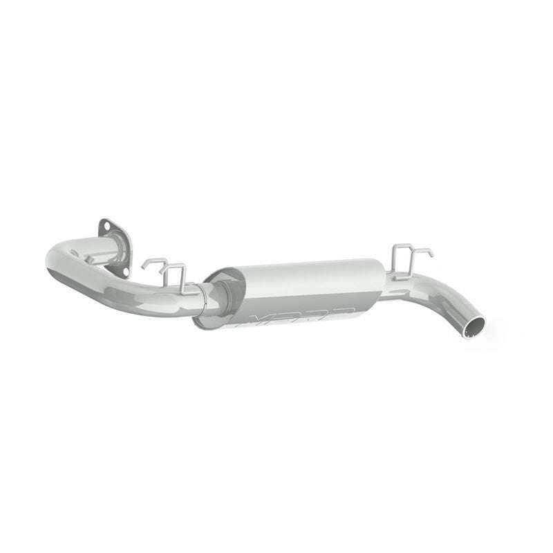 Single Slip On System W/ Oval Sport Muffler Chrome