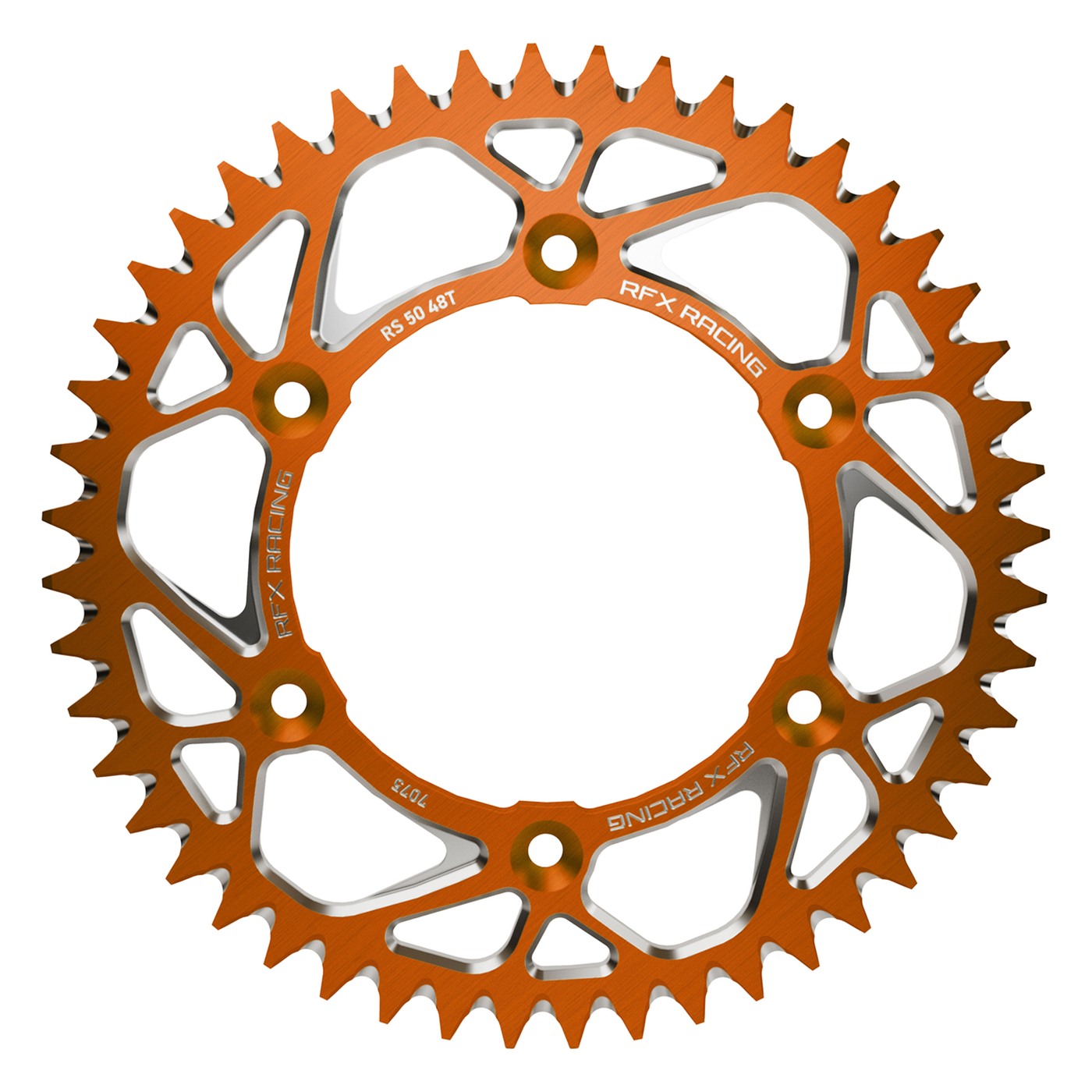 Aluminum Rear Sprocket 45t Orange Ktm/Husq/Gas