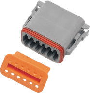 12 Wire Grey Deutsch Plug & Wdglck Hd# 72139 94gy