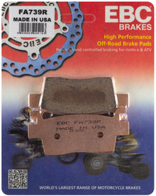 Brake Pads Fa739r Sintered R Series