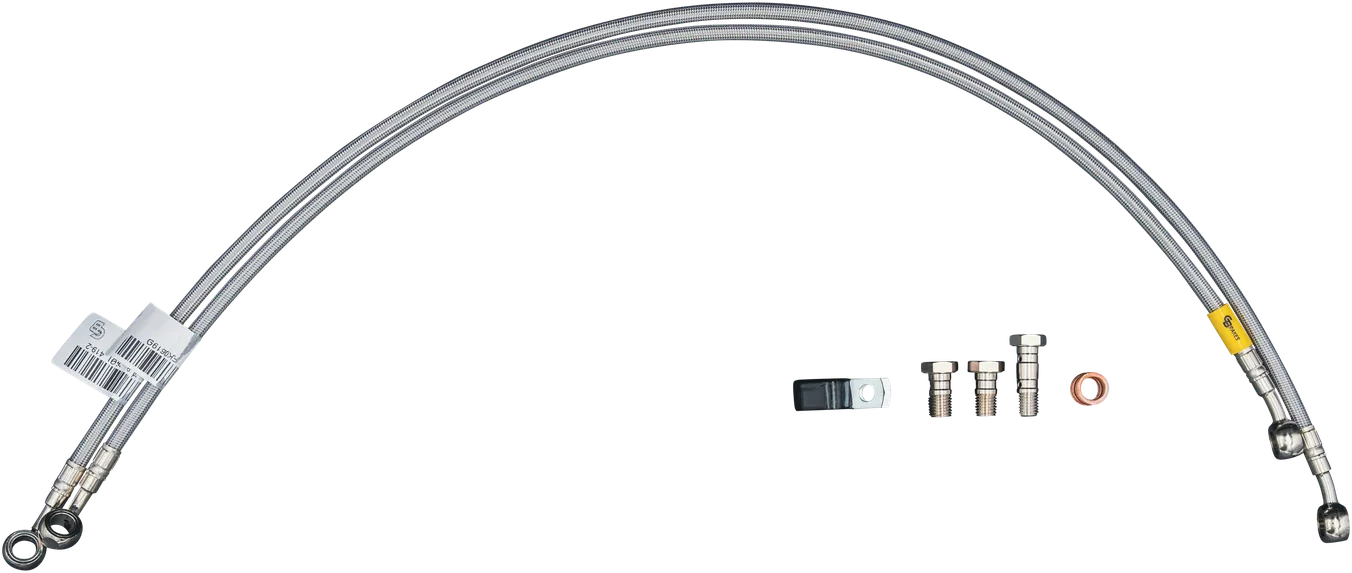 Brake Lines Ss Front/Rear 5 Line Sil Suz