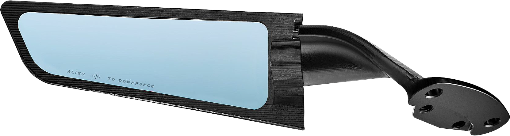 Stealth Sport Mirror Black Pair Kaw