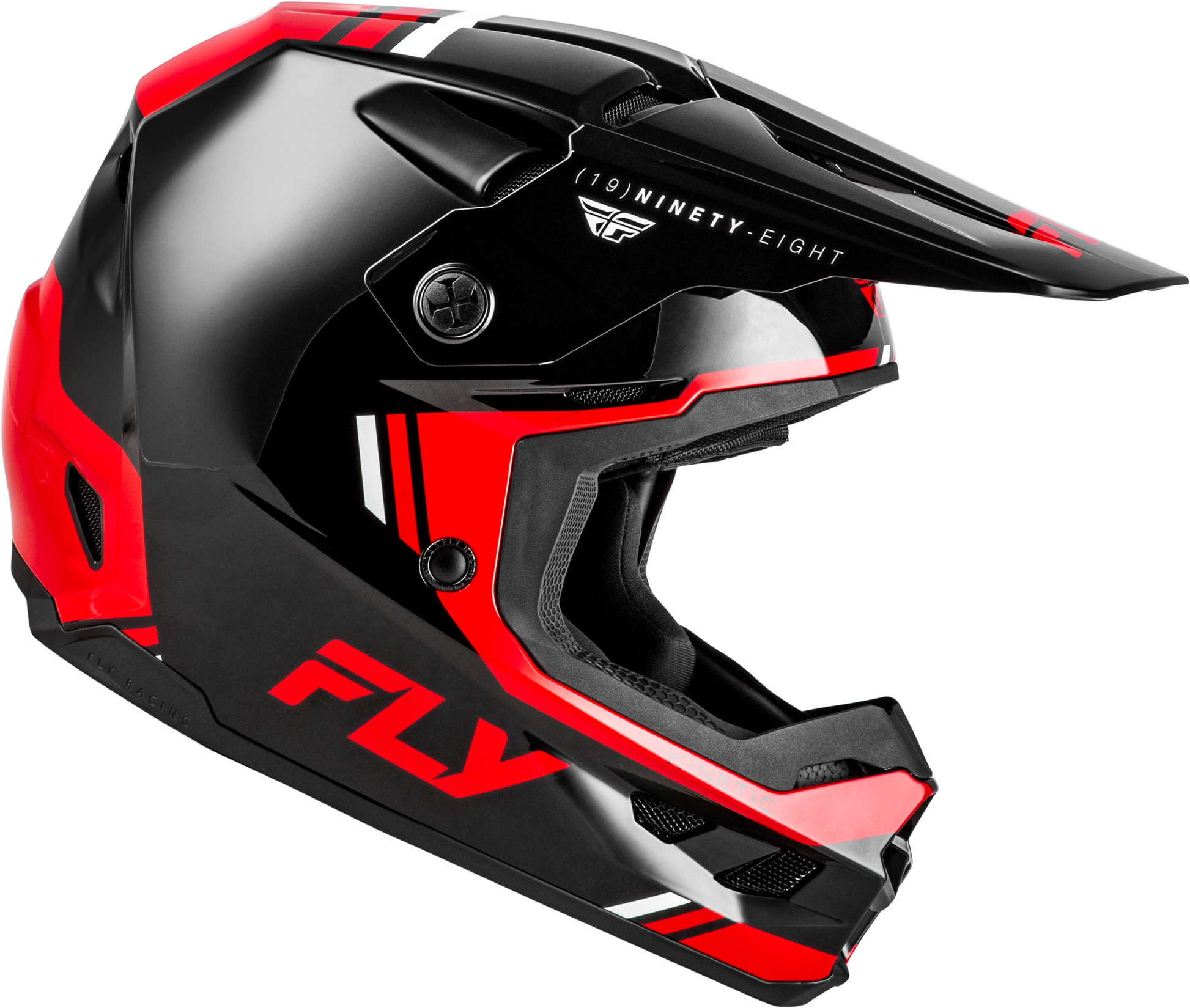 Kinetic Verdict Helmet Black/Red/White 2x