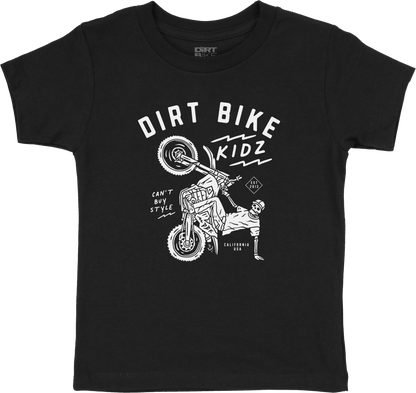 12 O'clock Toddler Tee Black 6t