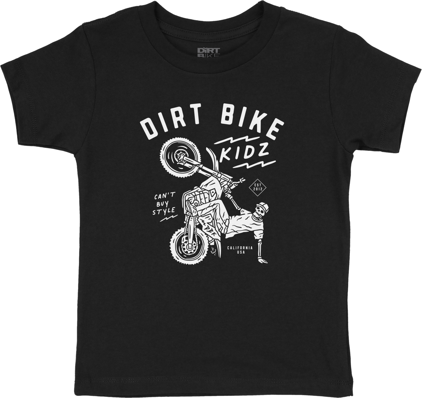 12 O'clock Toddler Tee Black 2t