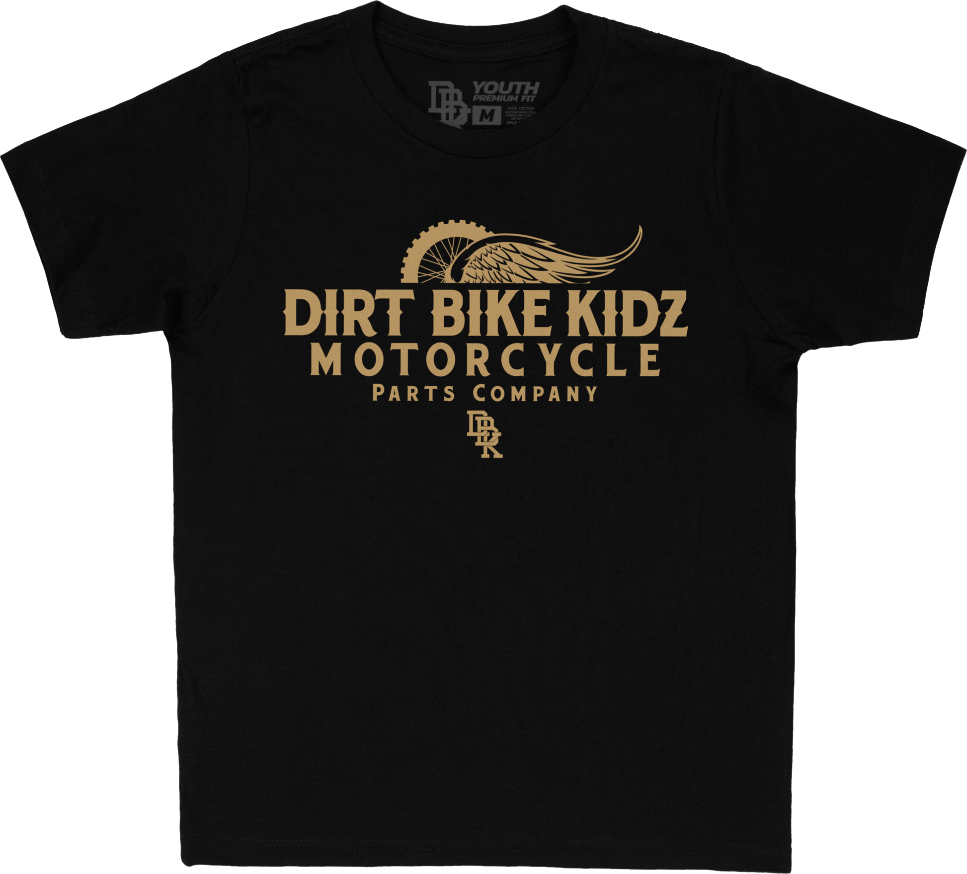 Gold Standard Youth Tee Black Ym