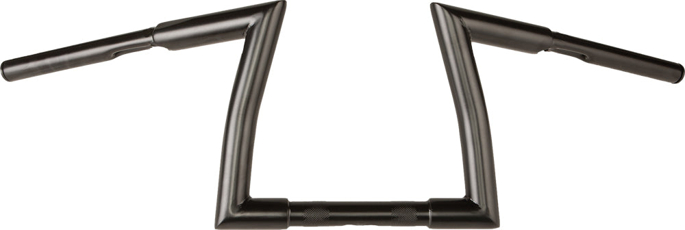 H Bar Z Bar 1 1/4" Cable 9" Rise Satin Blk
